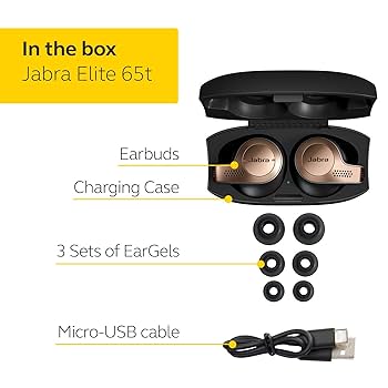 【新品】Jabra Elite Active 65t Amazon.com: Jabra Elite Active 65t Earbuds – True Wireless